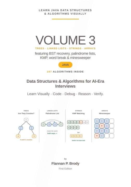 Kniha Learn Java Data Structures & Algorithms Visually - Volume 3 Flannan P. Brody