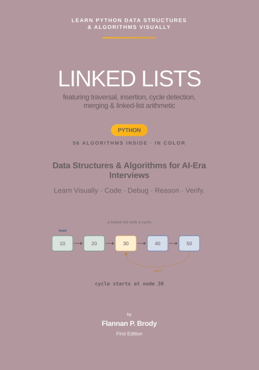 Kniha Linked Lists - Python Edition Flannan P. Brody
