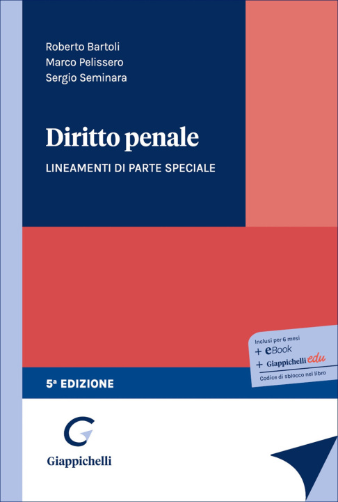 Boek Diritto penale. Lineamenti di parte speciale Roberto Bartoli