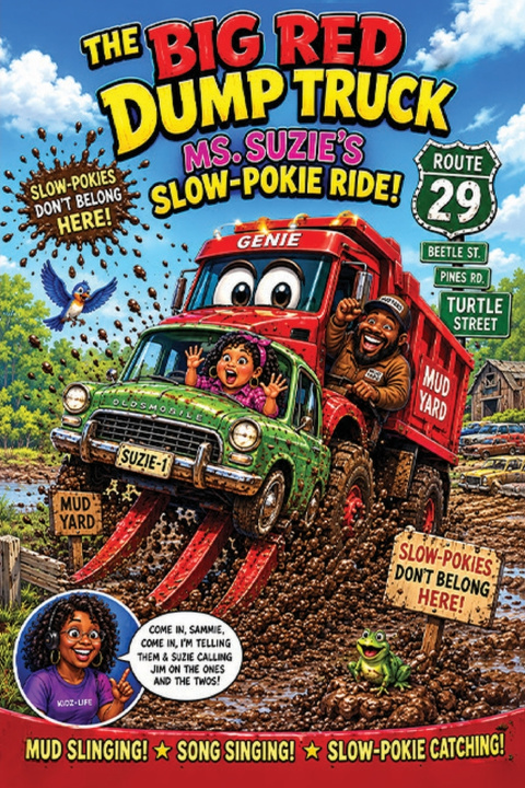 Knjiga THE BIG RED DUMP TRUCK Anitra Patterson