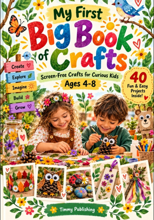 Carte My First Big Book of Crafts Timmy Publishing