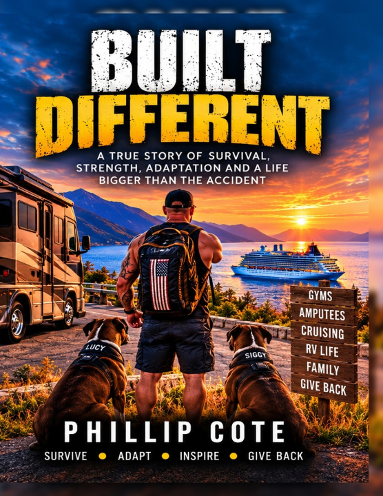 Kniha Built different Philip Cote