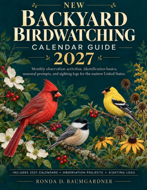 Kniha New Backyard Birdwatching Calendar Guide 2027 Ronda D. Baumgardner