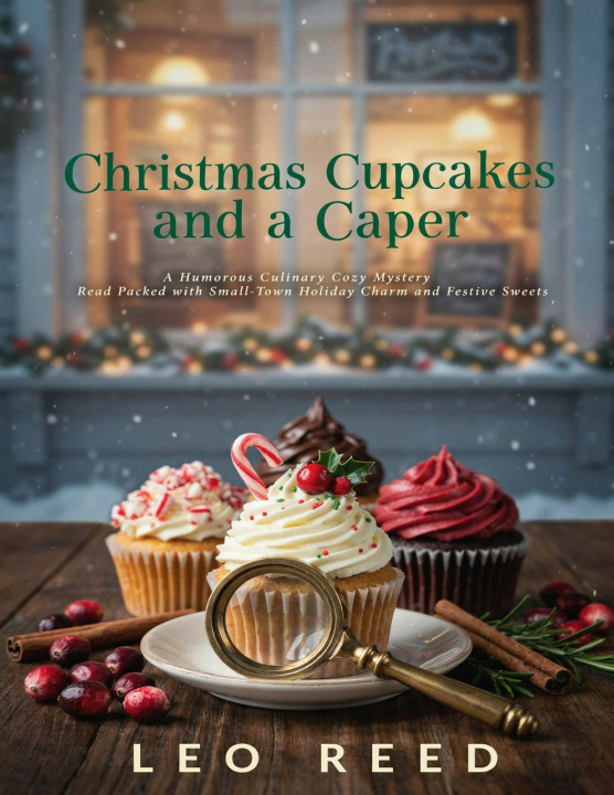 Buch Christmas Cupcakes and a Caper Leo Reed