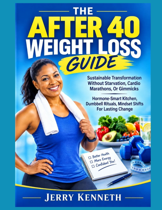 Книга THE AFTER 40 WEIGHT LOSS GUIDE Jerry Kenneth