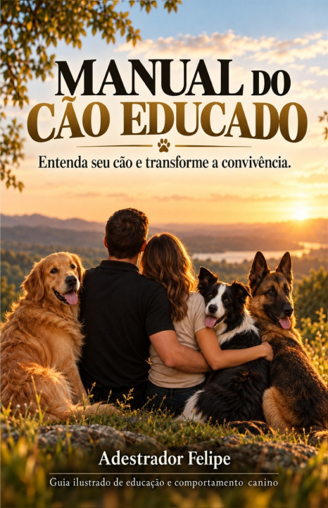 Kniha Manual do cão educado Adestrador Felipe Dias
