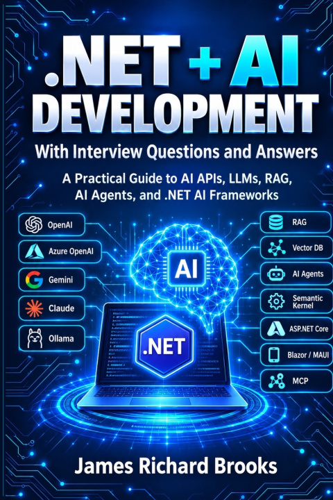 Carte .Net + AI Development Book James Richard Brooks
