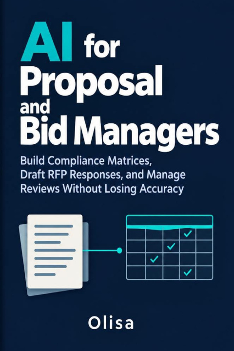 Book AI for Proposal and Bid Managers Olisa Now