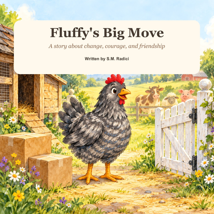 Kniha Fluffy's Big Move S M Radici