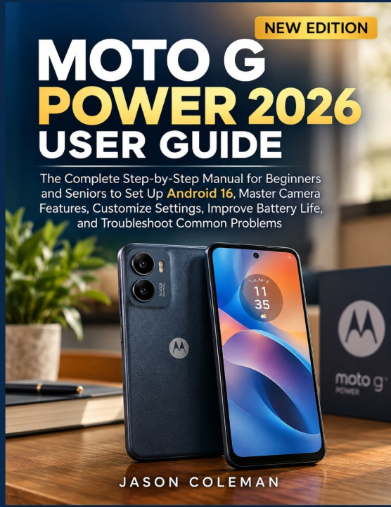 Knjiga MOTO G POWER 2026 USER GUIDE Jason Coleman