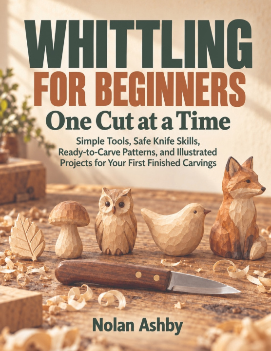 Buch Whittling for Beginners One Cut at a Time Nolan Ashby