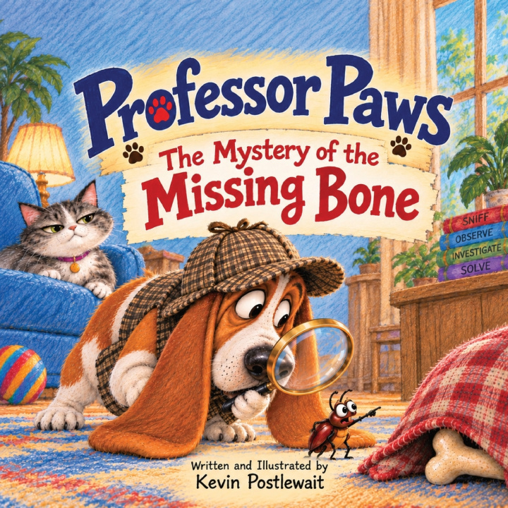 Kniha Professor Paws Kevin Postlewait