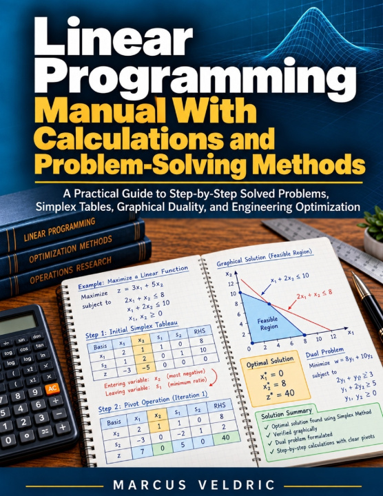 Carte Linear Programming Manual With Calculations and Problem-Solving Methods Marcus Veldric