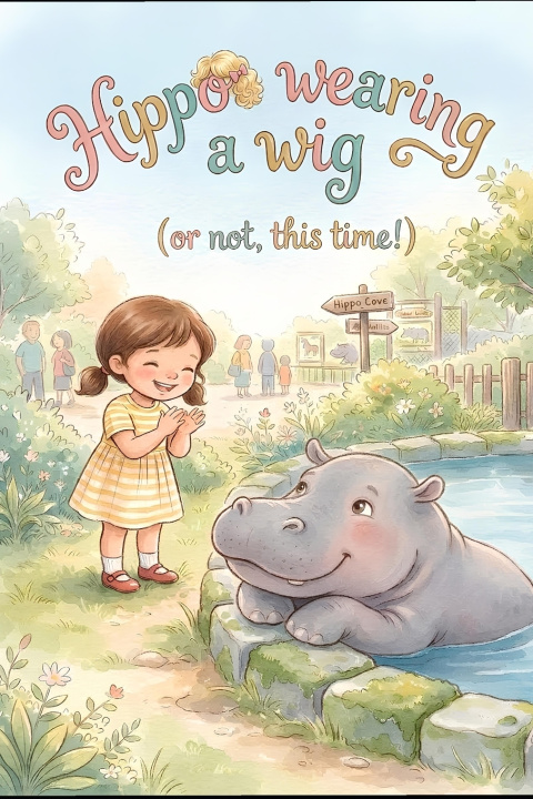 Könyv Hippo Wearing a Wig Kathy Luo