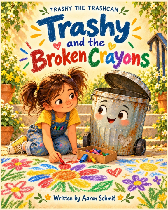 Carte Trashy and the Broken Crayons Aaron Schmit