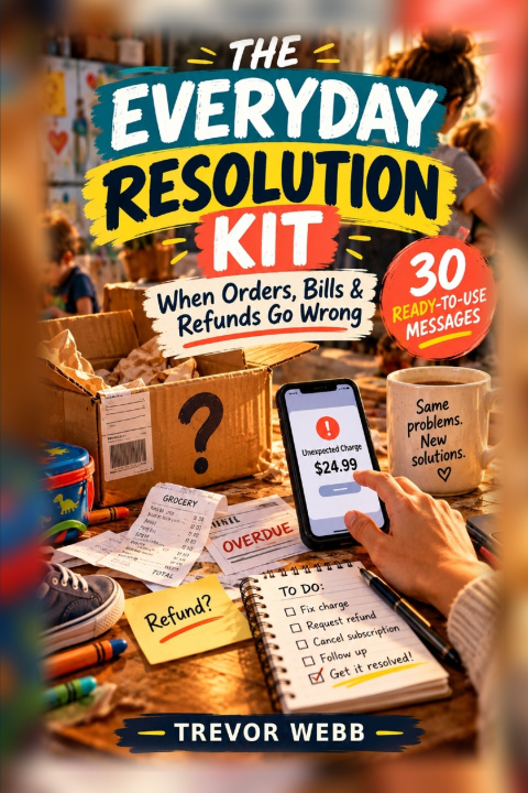 Knjiga The Everyday Resolution Kit When Orders Bills Refunds Go Wrong