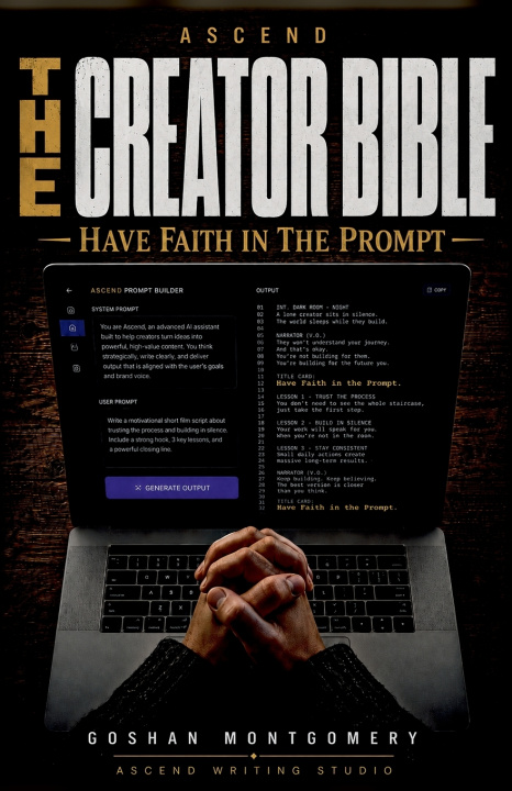 Książka The Creator Bible Goshan Montgomery