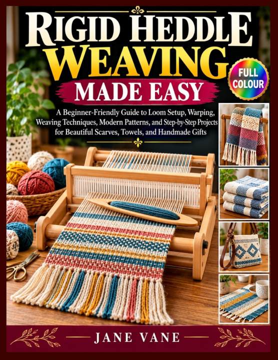 Książka Rigid Heddle Weaving Made Easy Jane Vane