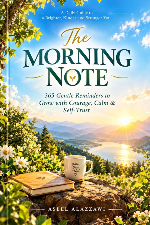 Kniha The MORNING - NOTE 365 Gentle Reminders to Grow with Courage, Calm & Self-Trust2027 ASEEL ALAZZAWI