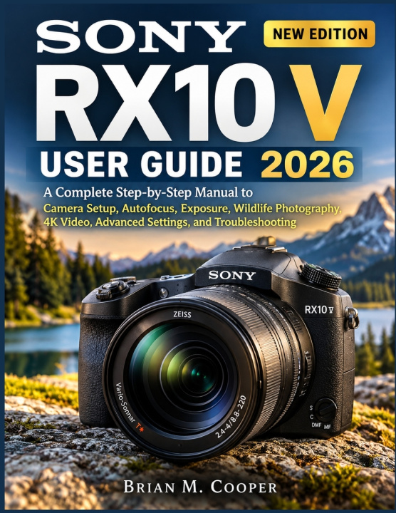 Carte SONY RX10 V USER GUIDE 2026 Brian M. Cooper