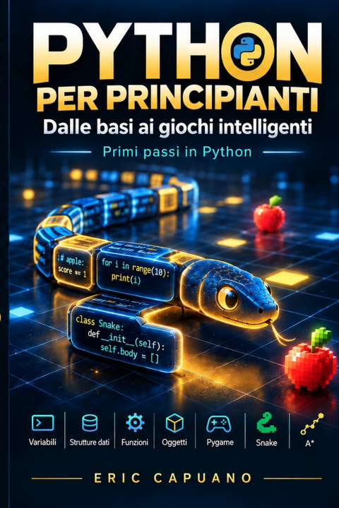 Knjiga PYTHON PER PRINCIPIANTI Eric Capuano