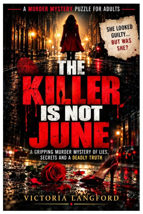 Carte THE KILLER IS NOT JUNE VICTORIA LANGFORD