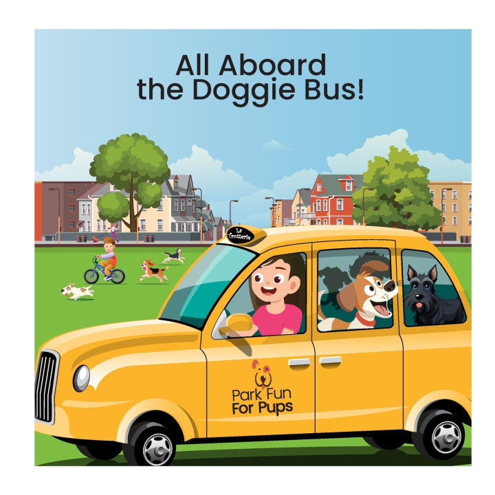 Buch All Aboard the Doggie Bus Louise Casavant