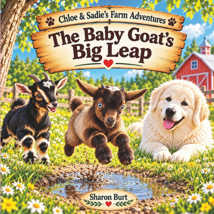 Knjiga The Baby Goat's Big Leap Sharon Burt