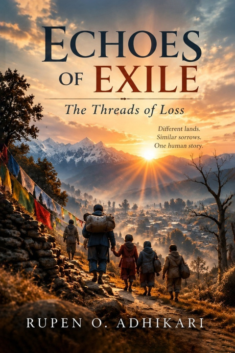 Kniha ECHOES OF EXILE Rupen O. Adhikari