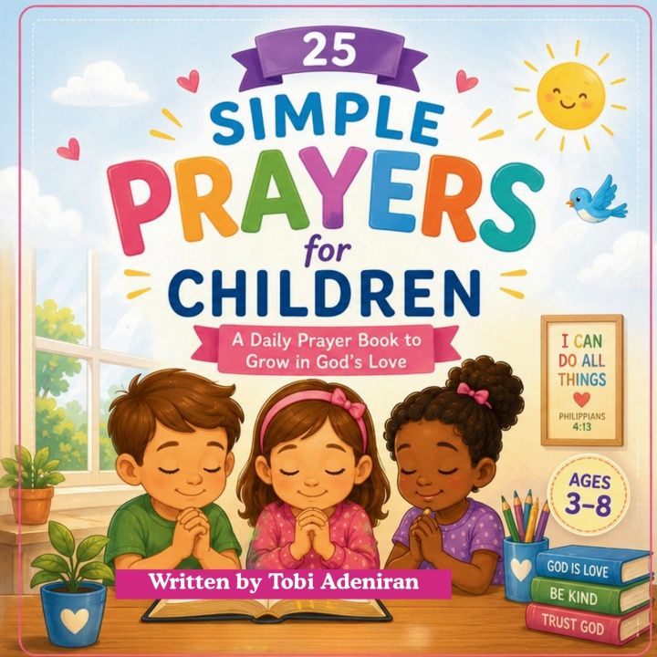 Carte 25 Simple Prayer for Children Tobi ADENIRAN