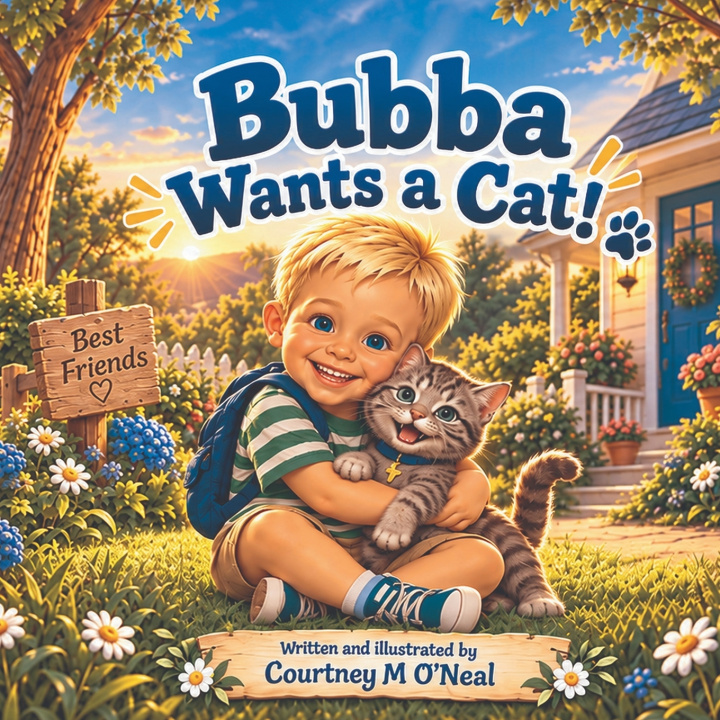 Libro Bubba wants a cat! COURTNEY ONEAL