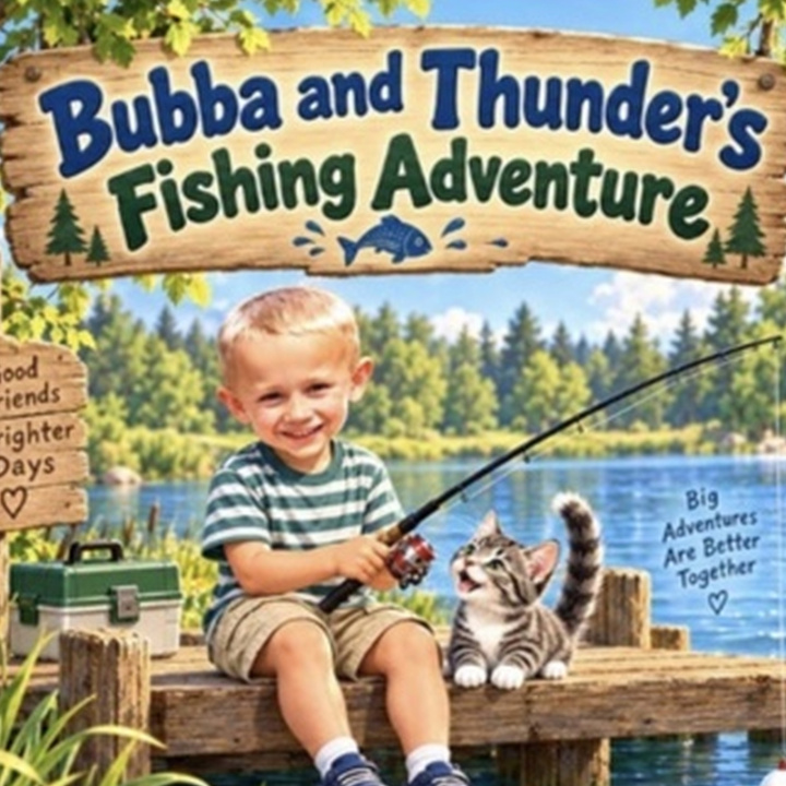 Buch Bubba and Thunder's Fishing Adventure COURTNEY ONEAL