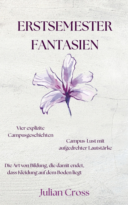 Book Erstsemesterfantasien Julian Cross