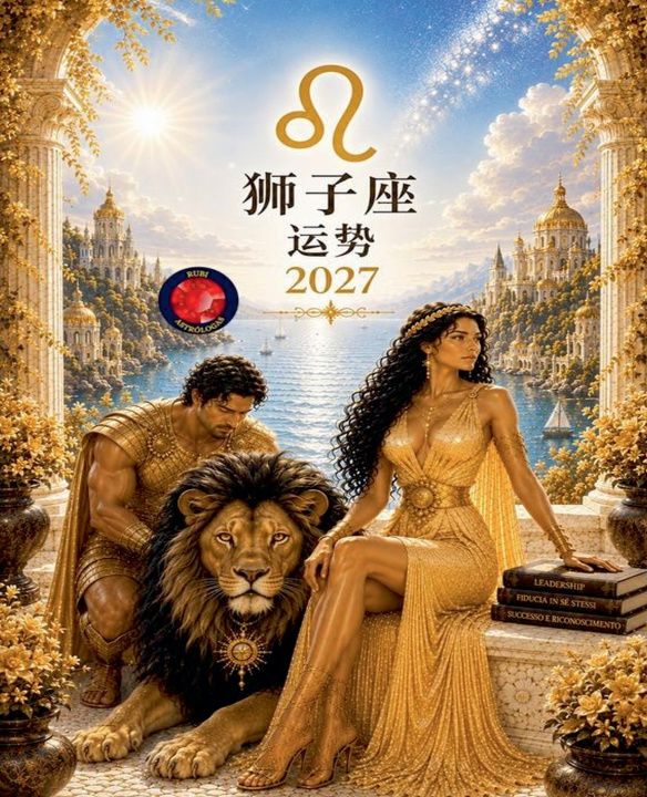 Kniha 狮子座运势 2027 Alina Rubi
