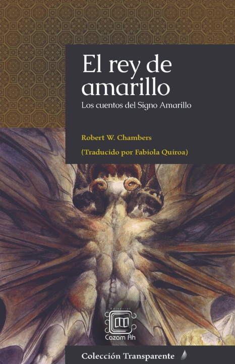 Książka El rey de amarillo Javier Martínez (Pacam)