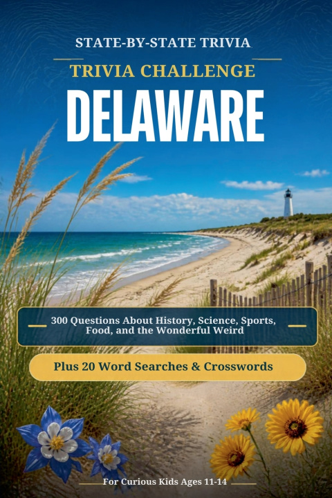 Βιβλίο Delaware Trivia Challenge Discover America Press