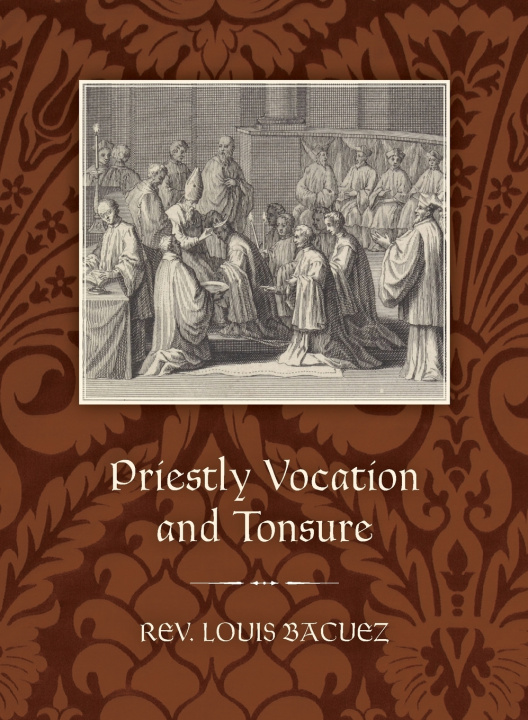 Carte Priestly Vocation and Tonsure Louis Bacuez