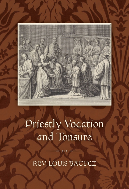 Carte Priestly Vocation and Tonsure Louis Bacuez