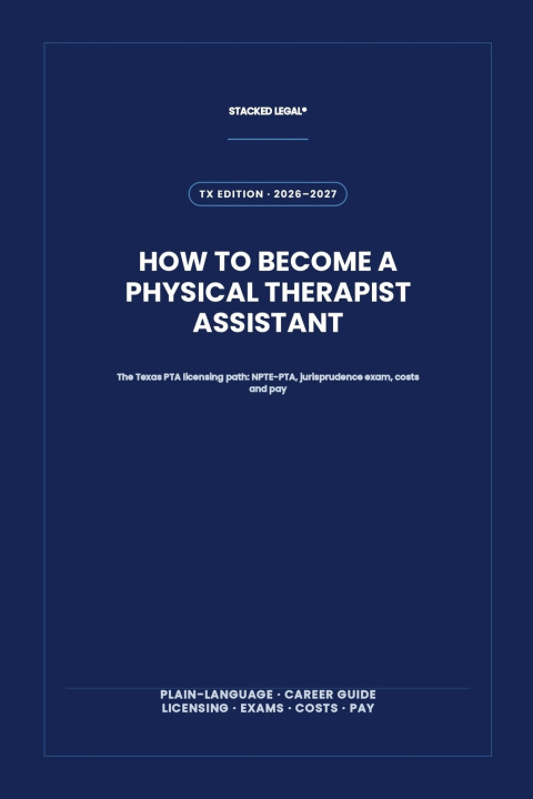 Βιβλίο How to Become a Physical Therapist Assistant STACKED LEGAL