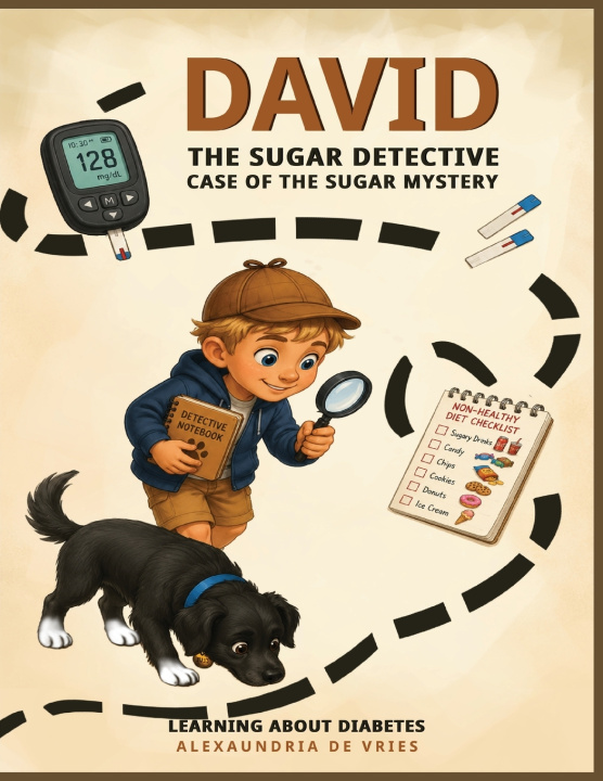 Knjiga David the Sugar Detective Alexaundria De Vries