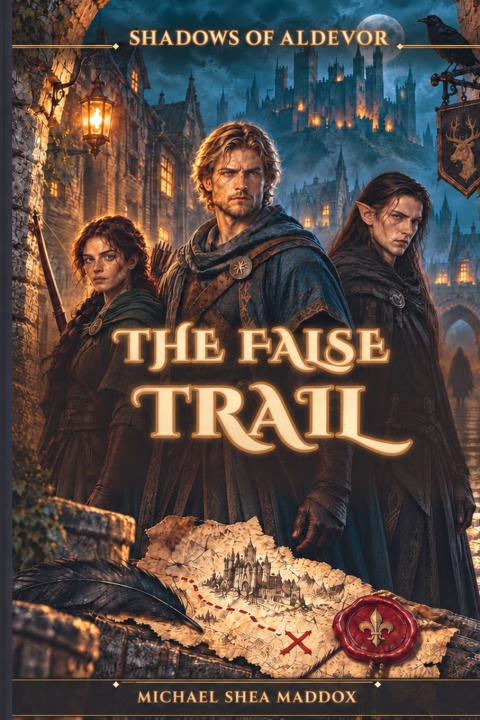 Книга The False Trail Michael Maddox