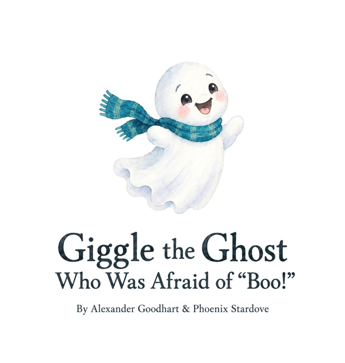 Carte Giggle the Ghost Who Was Afraid of "Boo!" Phoenix Stardove