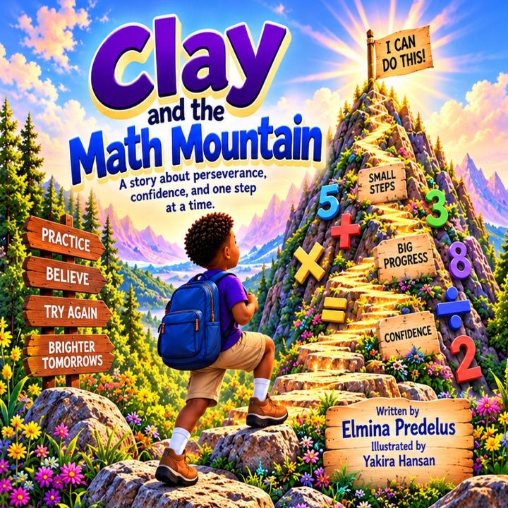 Buch Clay and the Math Moutain Elmina Predelus