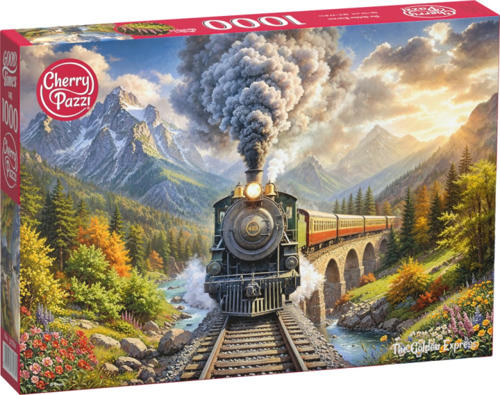 Buch Puzzle 1000 CherryPazzi The Golden Express 31780 