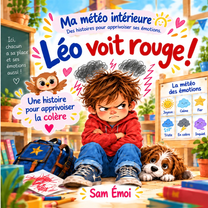 Kniha Léo voit rouge ! Sam Émoi