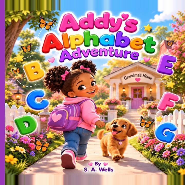 Książka Addy's Alphabet Adventure Sarah Wells