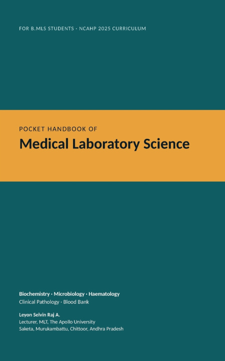 Buch Pocket Handbook of Medical Laboratory Science Leyon Selvin Raj A