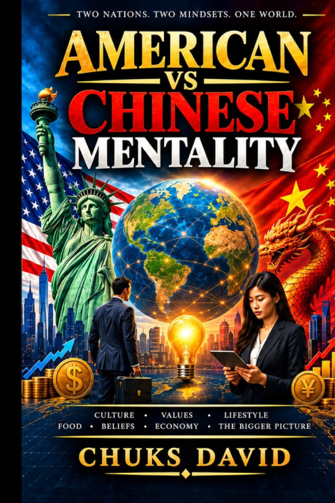 Könyv American Vs Chinese Mentality Chuks David