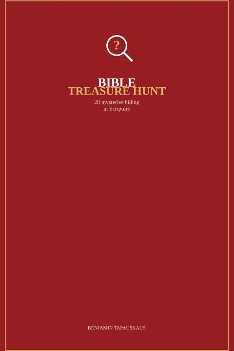 Buch Bible Treasure Hunt Benjamin Taparauskas