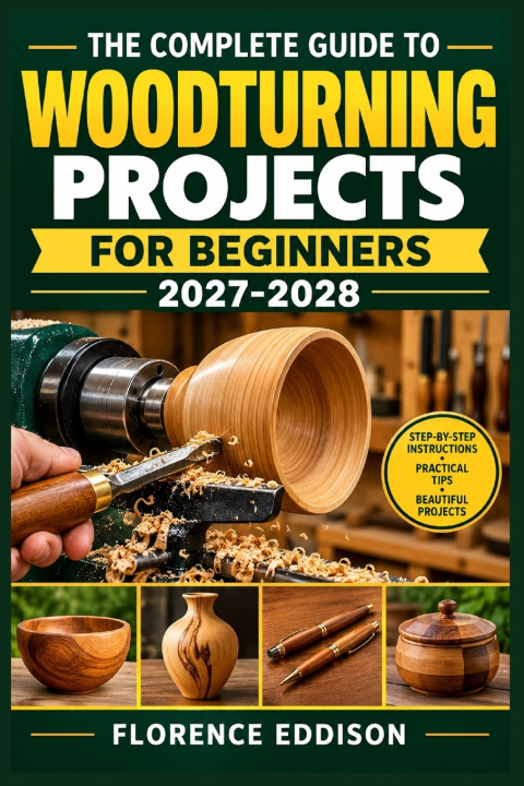 Knjiga The Complete Guide to Woodturning Projects for Beginners 2027-2028 FLORENCE EDDISON